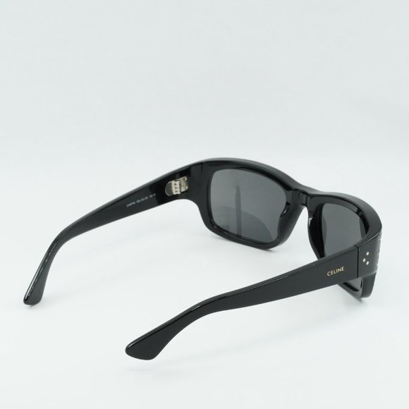 💯 NEW CELINE CL4079IL 02A BLACK GREY SUNGLASSES - Picture 9 of 10